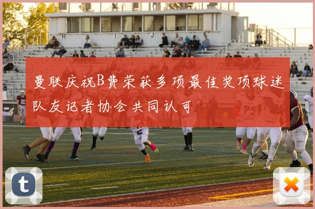 曼联庆祝B费荣获多项最佳奖项球迷队友记者协会共同认可